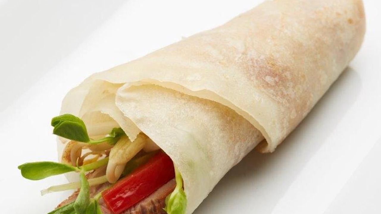 Peking Duck Crepes with Plum & Hoi Sin Sauce