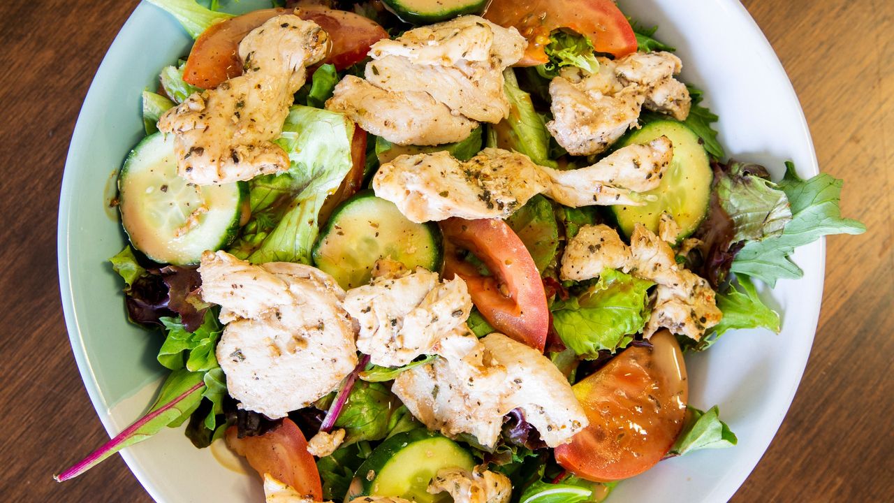 Warm Chicken Salad
