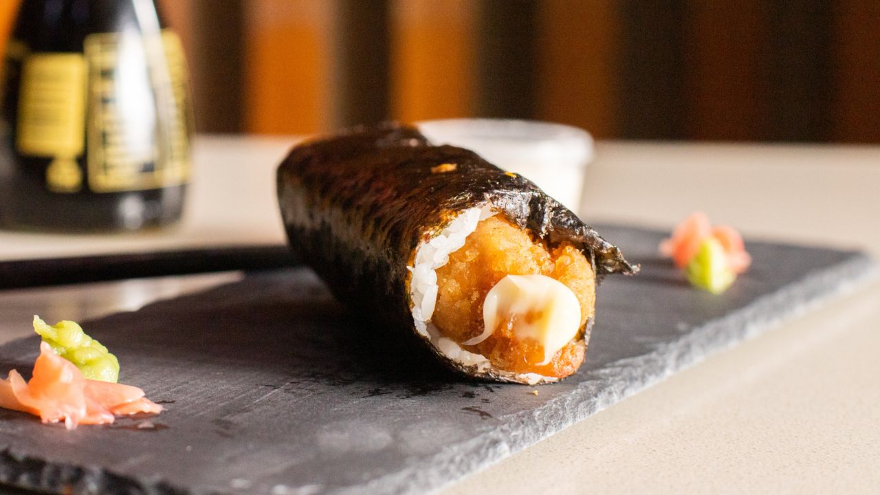 Karaage Chicken Sushi Roll