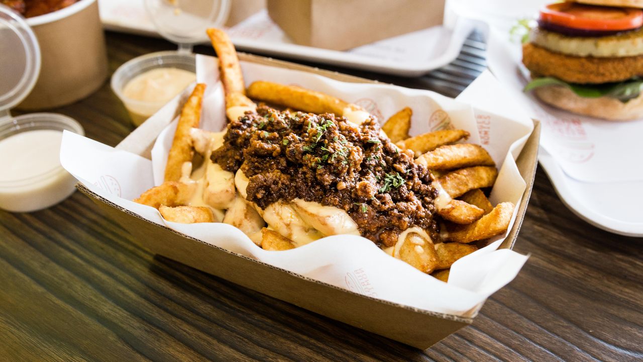 Cheesy Bolognese Fries