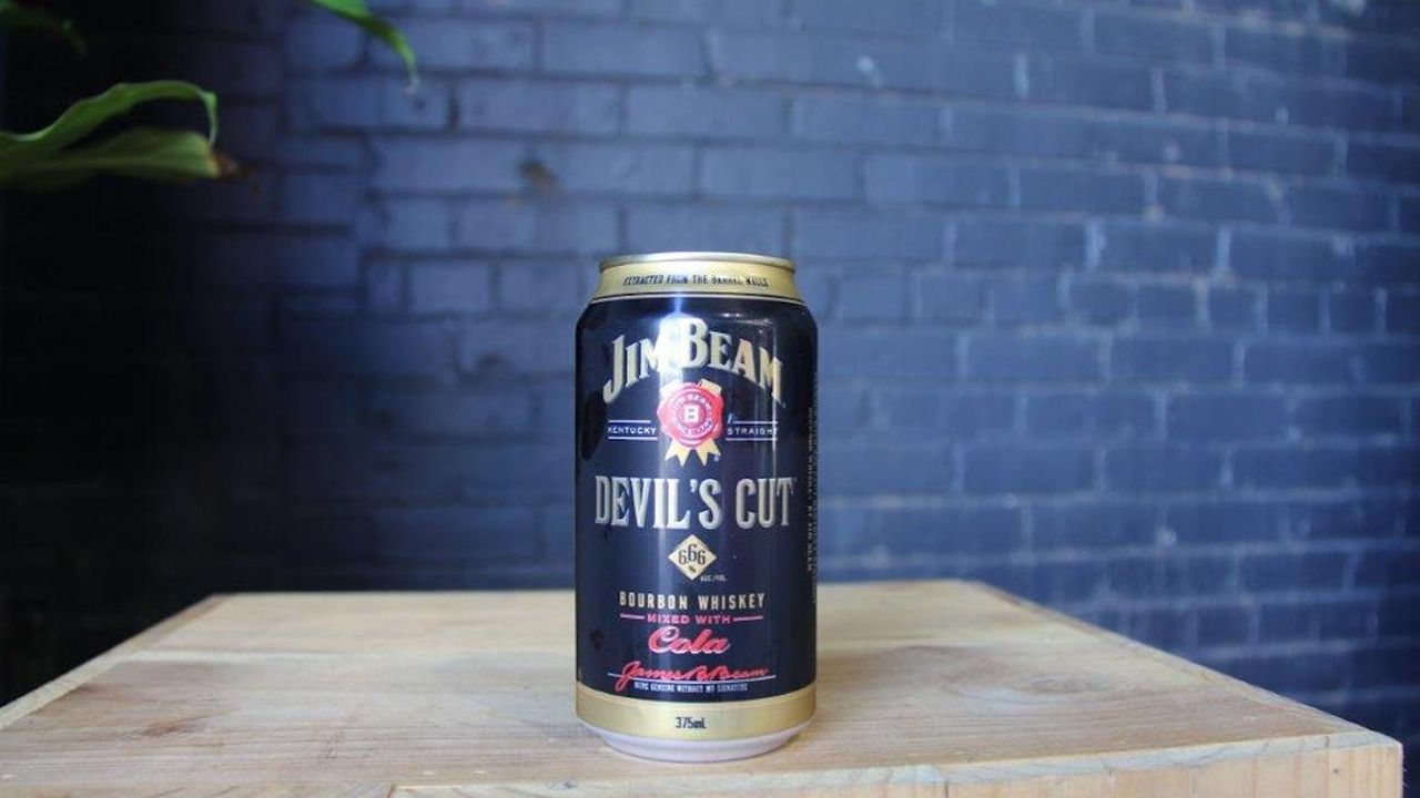 Jim Beam Devils Cut and Cola (4 Pack)