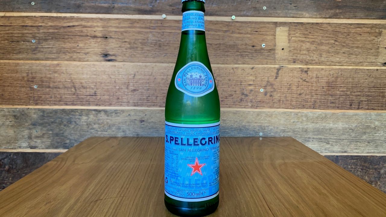San Pellegrino Sparkling Water Glass Bottle 500ml