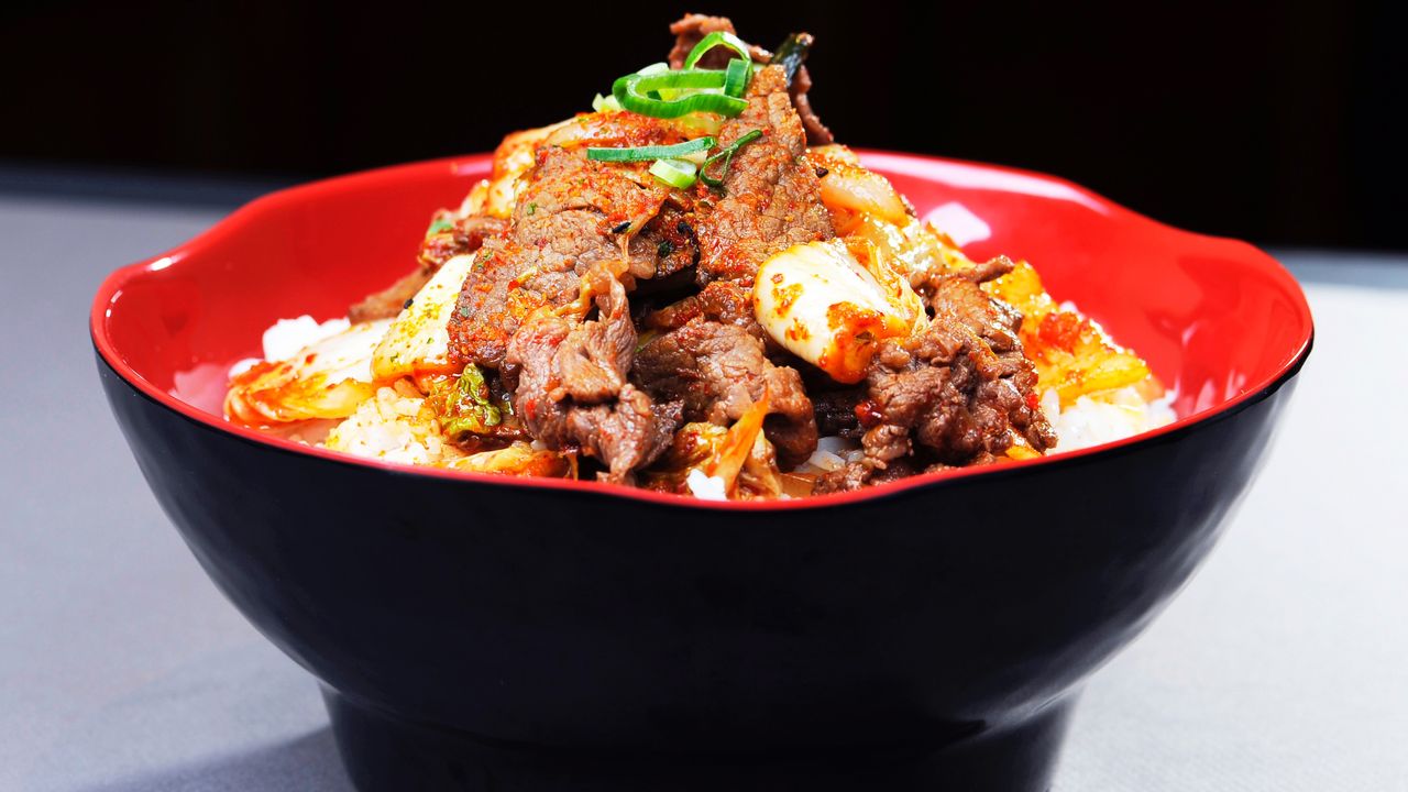 D09. Kimchi Beef Don