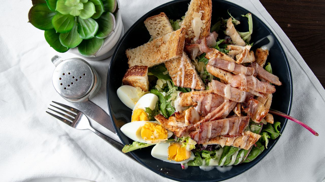 Grilled Chicken Caesar Salad