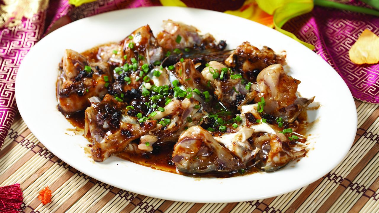 Sliced Fish with Black Bean Sauce