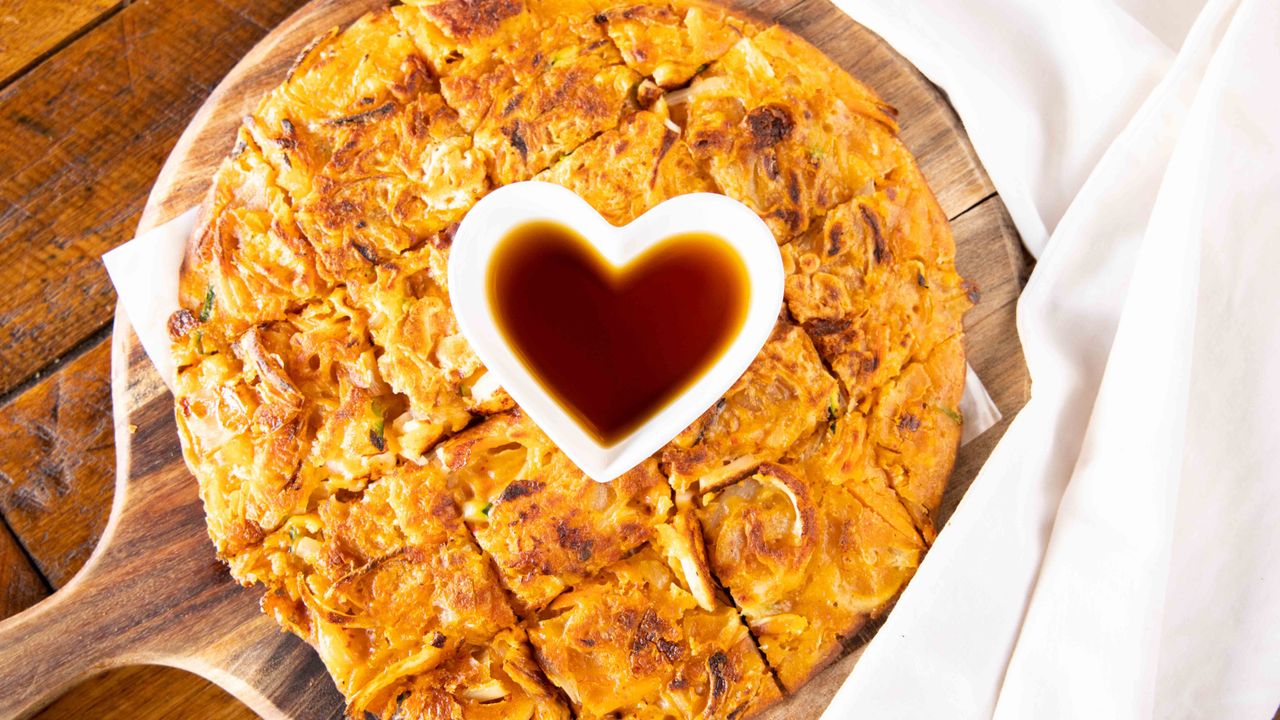 Seafood Kimchi Pancake