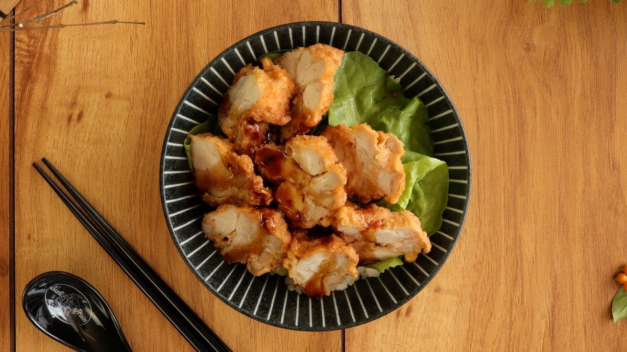 Karaage Rice Bowl Set
