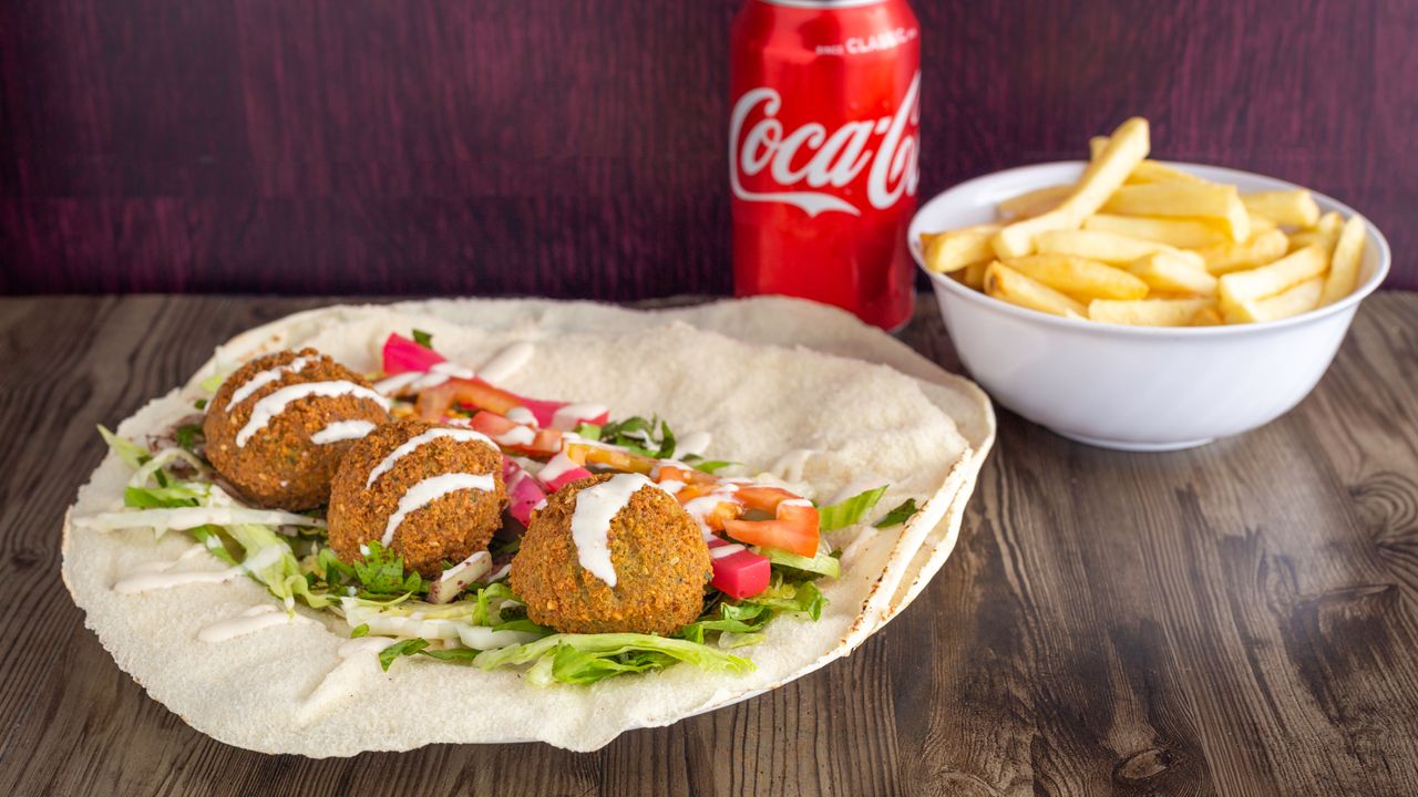 Falafel Roll Meal