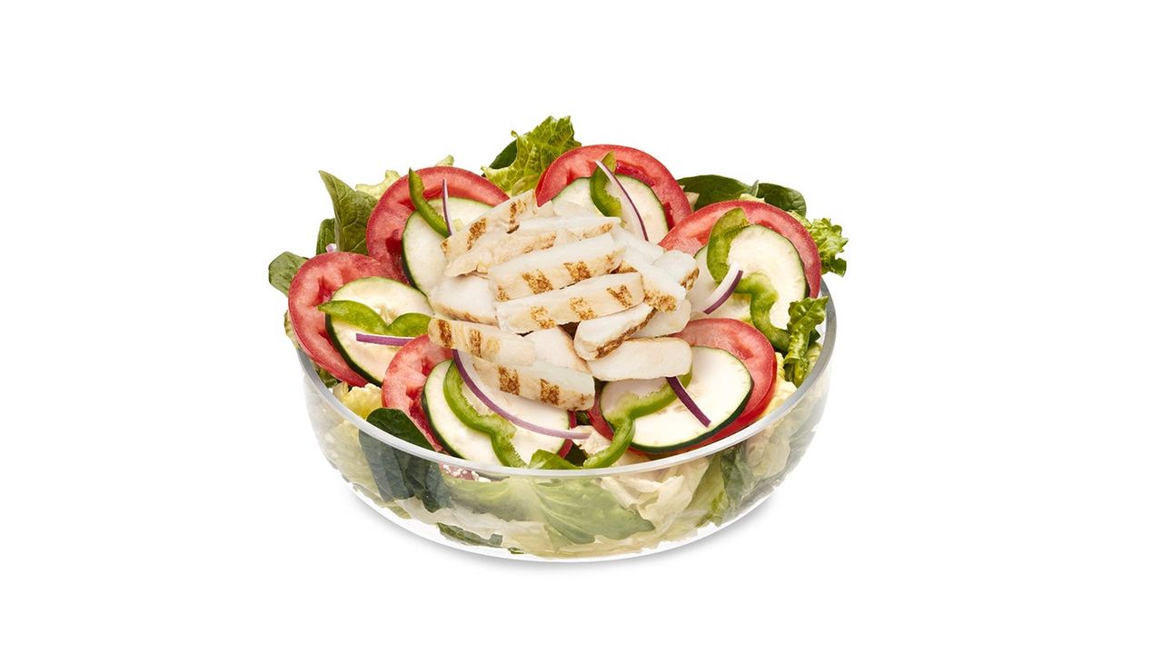 Chicken Strips Salad