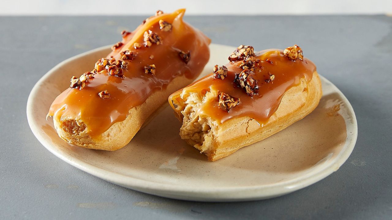 Salted Caramel Eclair