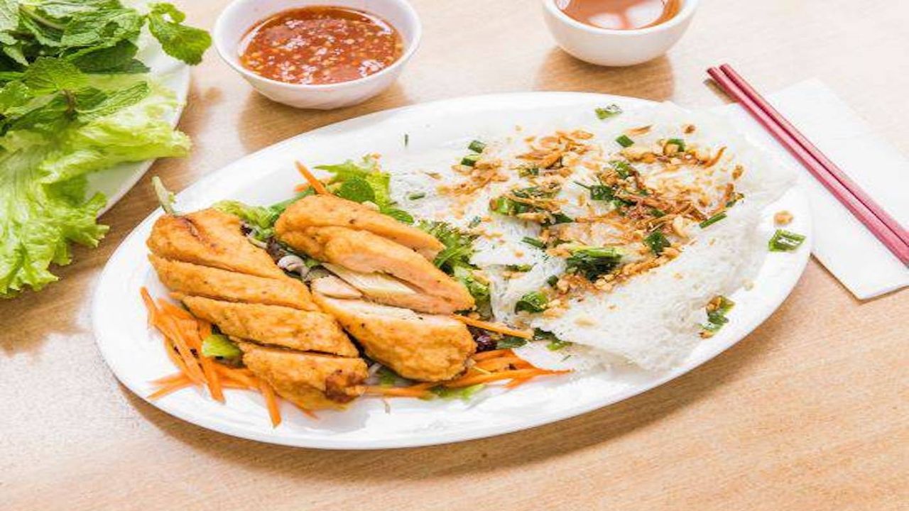 Banh Hoi Chao Tom