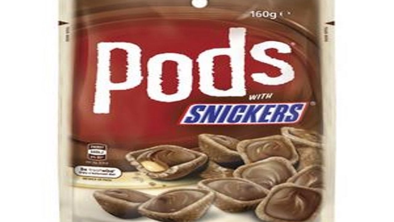 Snickers Pods Chocolate Bags (160g)