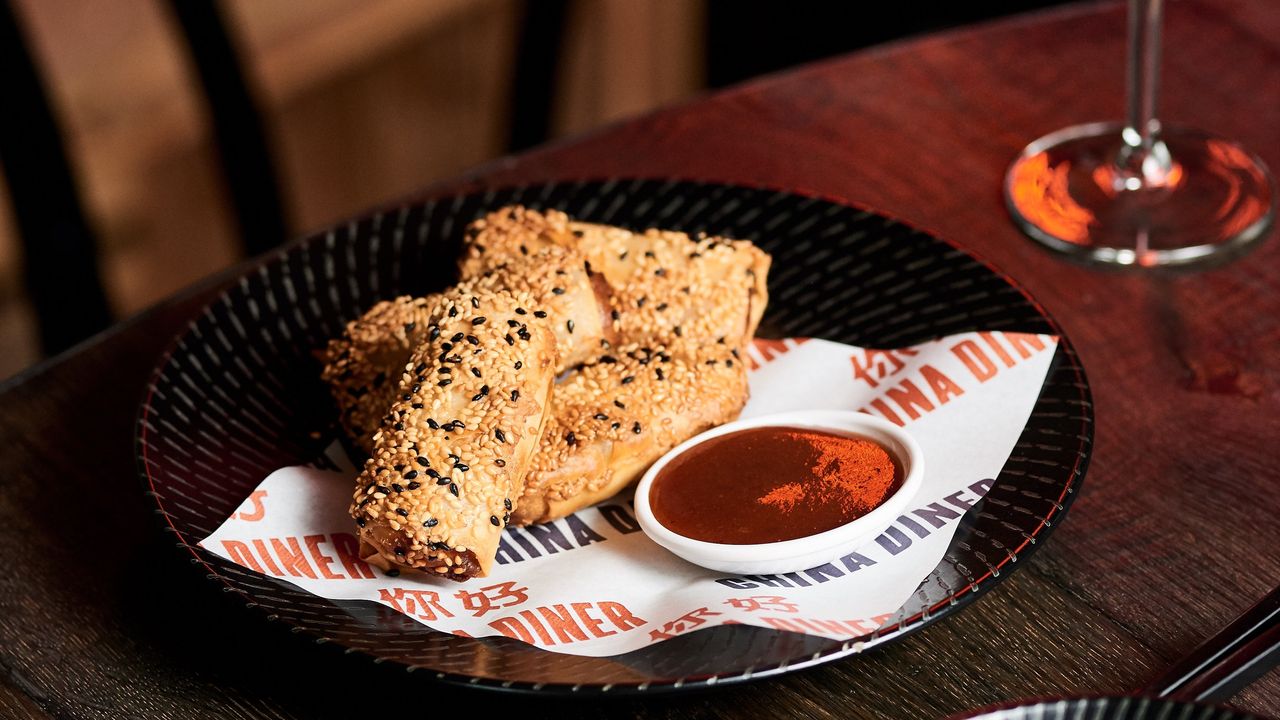 Chicken and Sesame 'Chiko' Spring Rolls