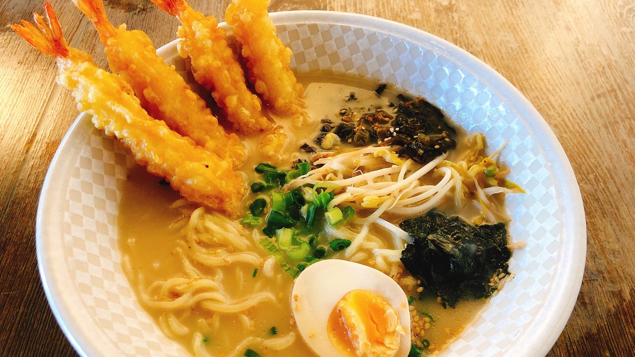 Tempura Prawn Ramen
