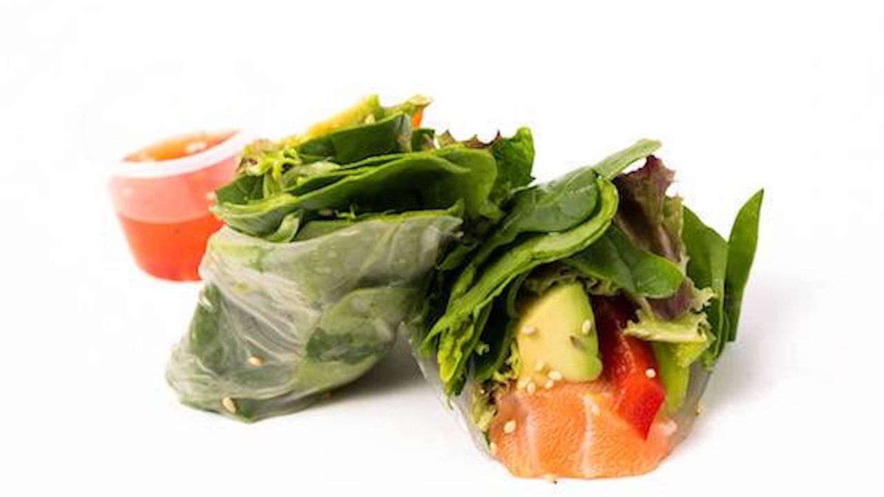 Salmon Rice Paper