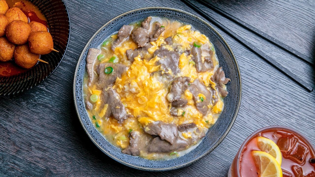 121 Wagyu Beef in Egg Sauce with Rice