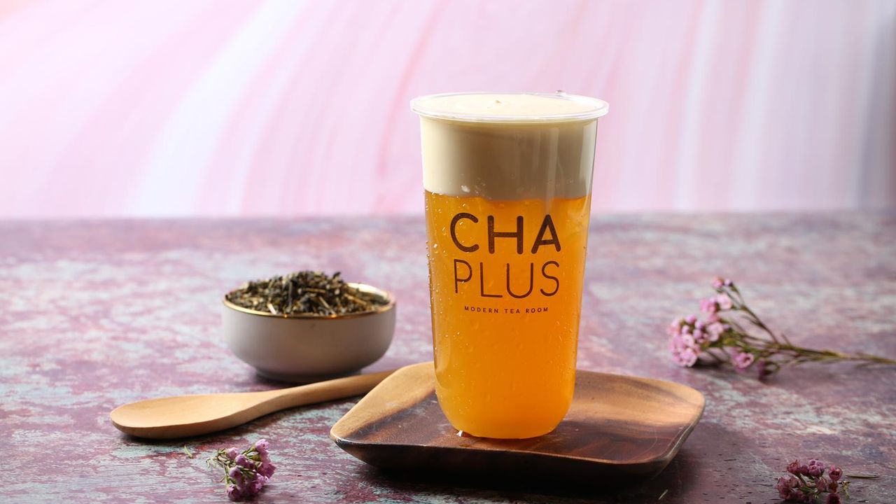 Green Tea Milk Foam