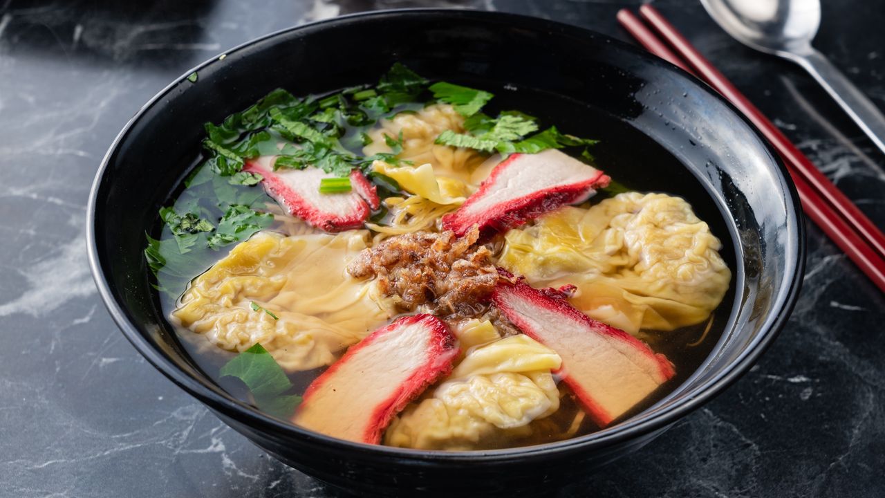 64. Wonton Egg Noodle Soup