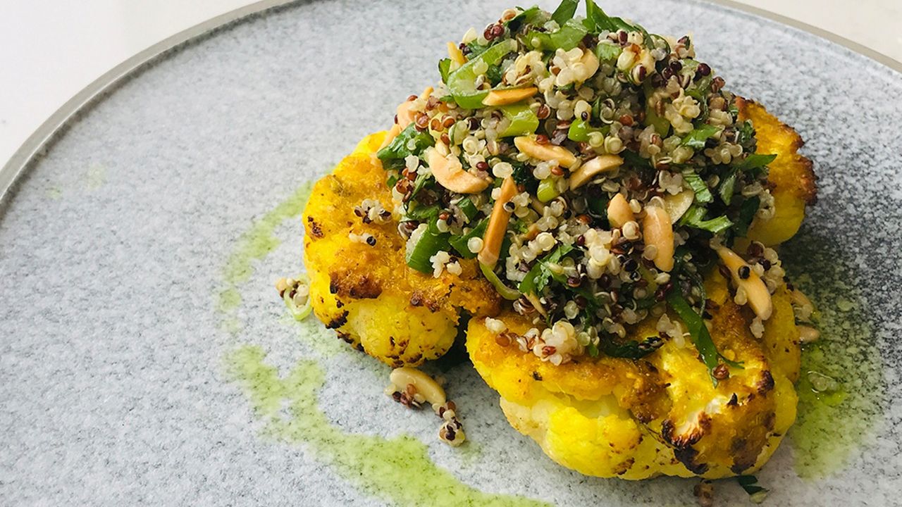 Baked Cauliflower Steak