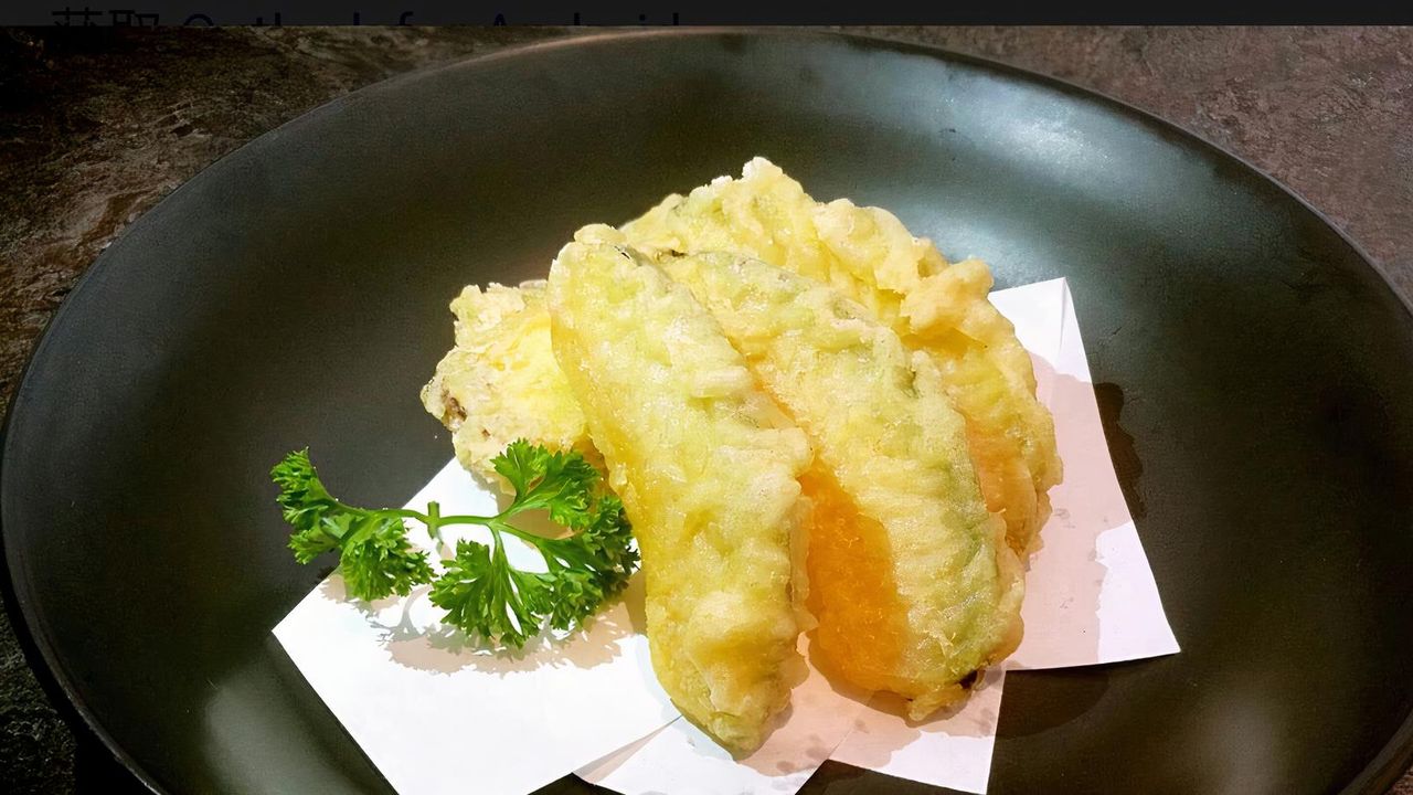 Sweet Potato and Pumpkin Tempura