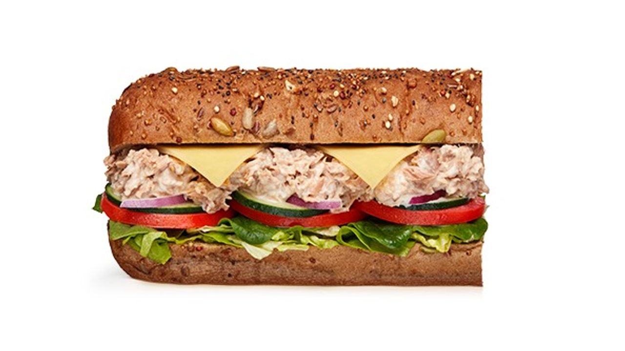 Tuna Melt Six Inch® Sub