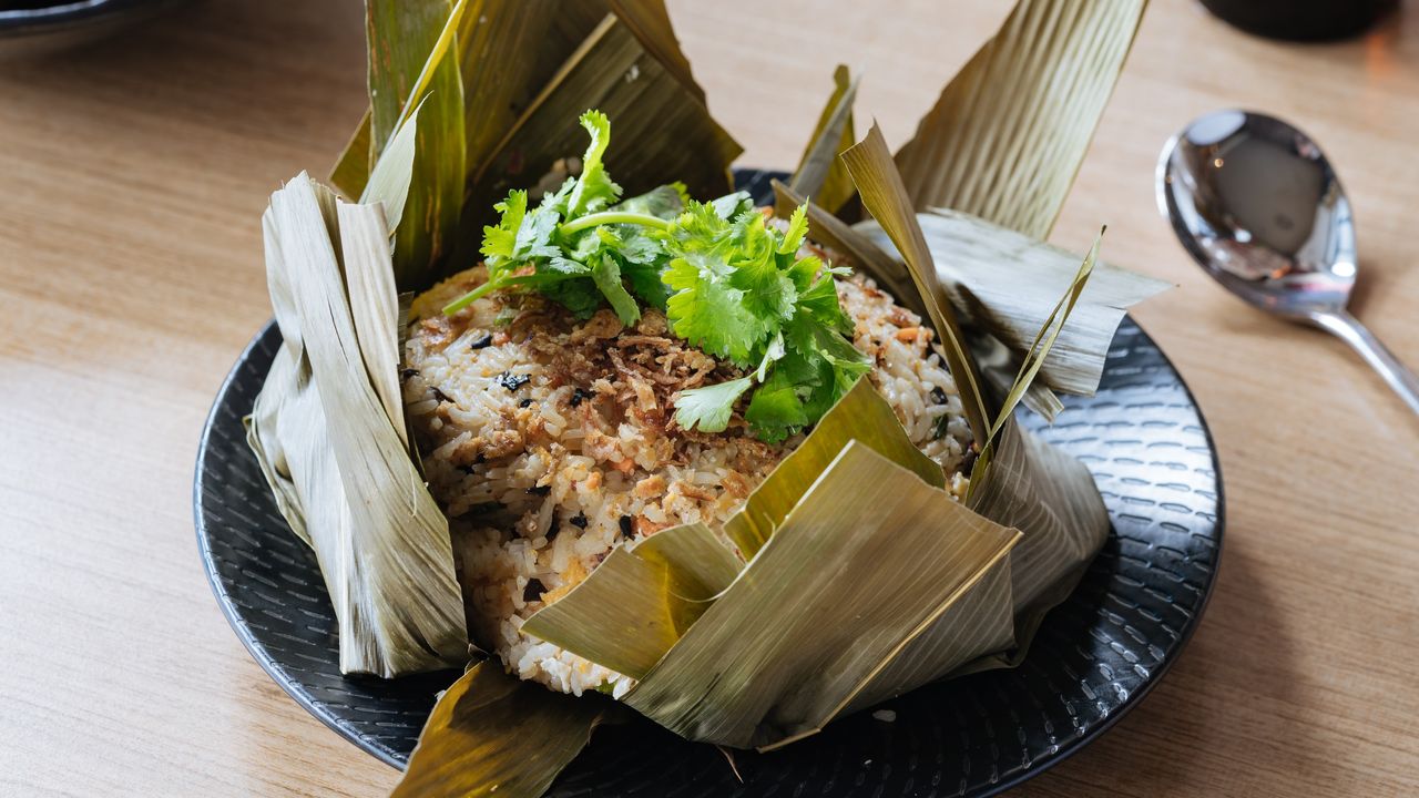 Lotus leaf Fried rice