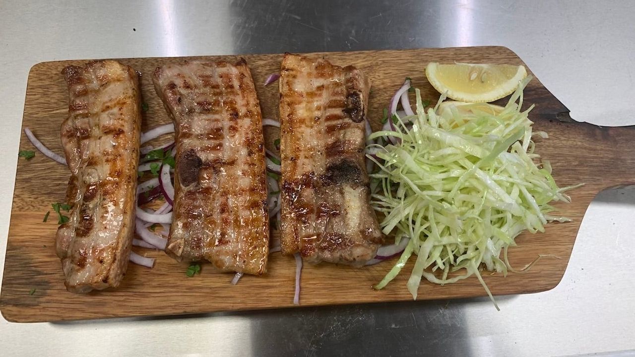 Grilled Pork Ribs