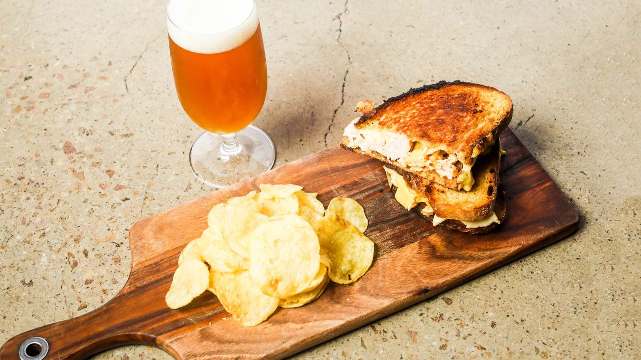 Chipotle Chicken Toastie