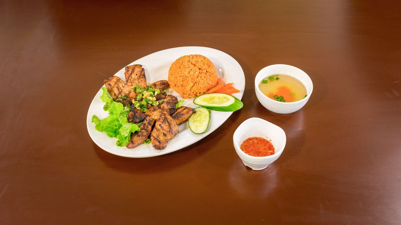 Grilled Pork with Rice (Com Thit Nuong)