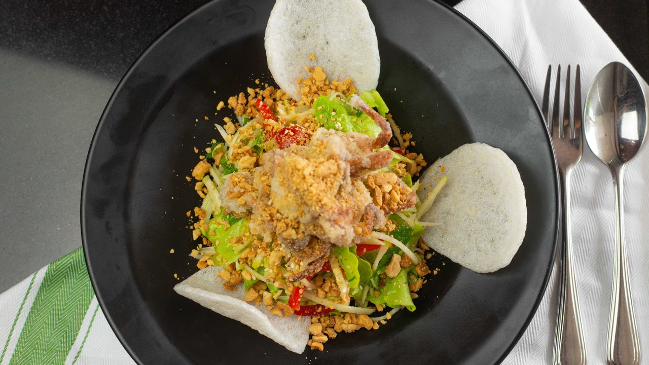 Soft Shell Crab Salad