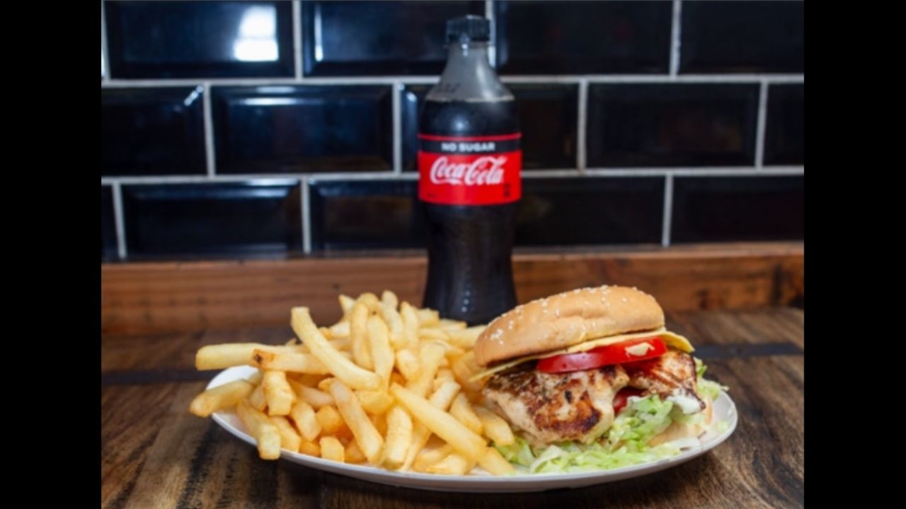 Chicken Burger Combo