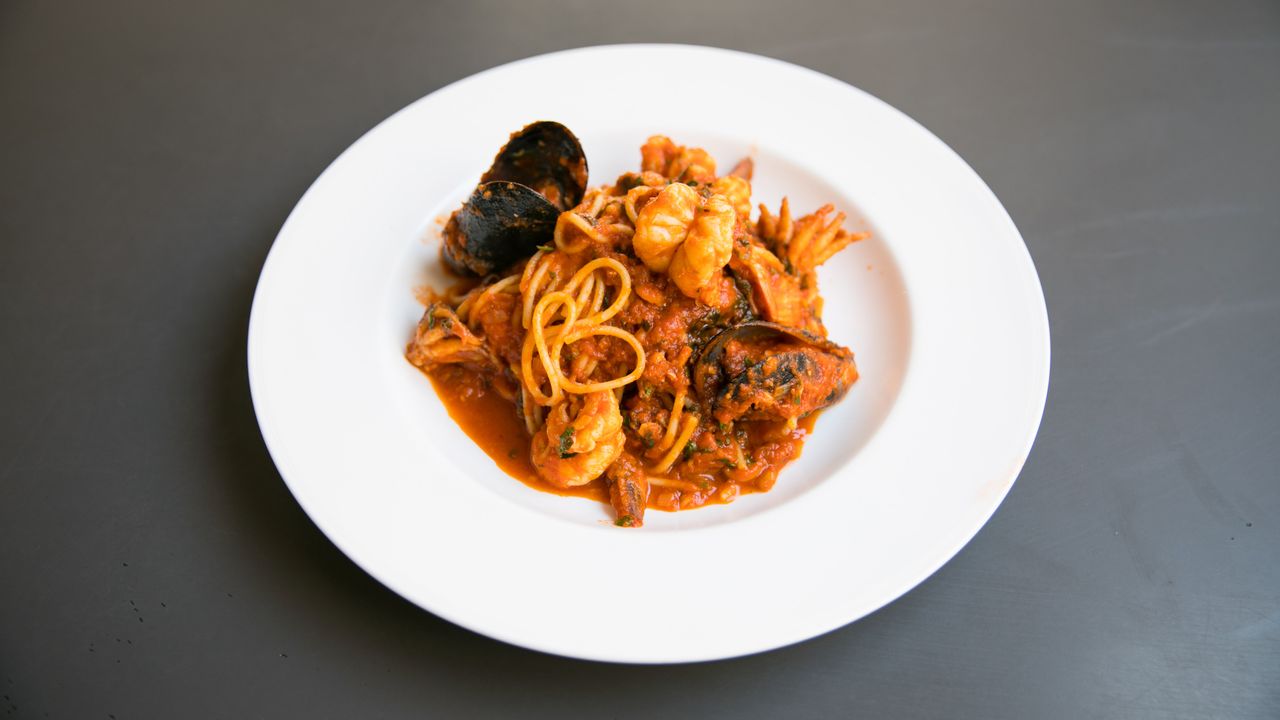 Spaghetti Seafood