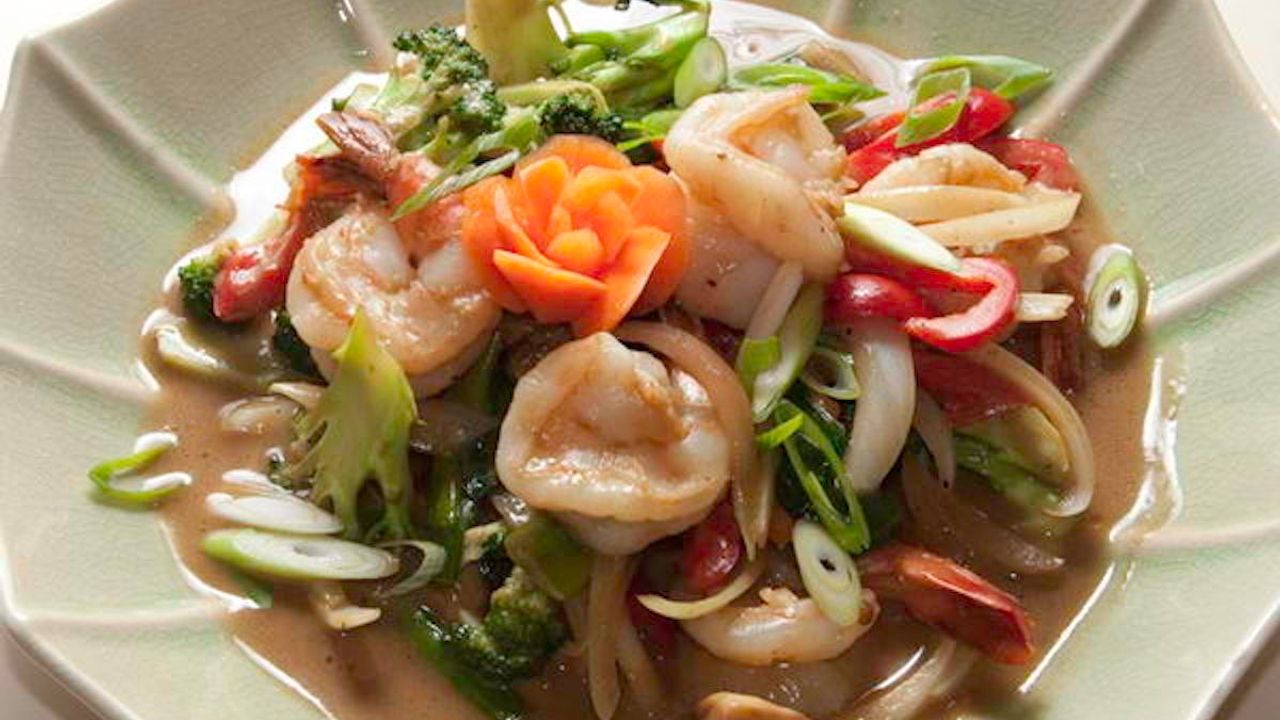 Pad Nam Satay