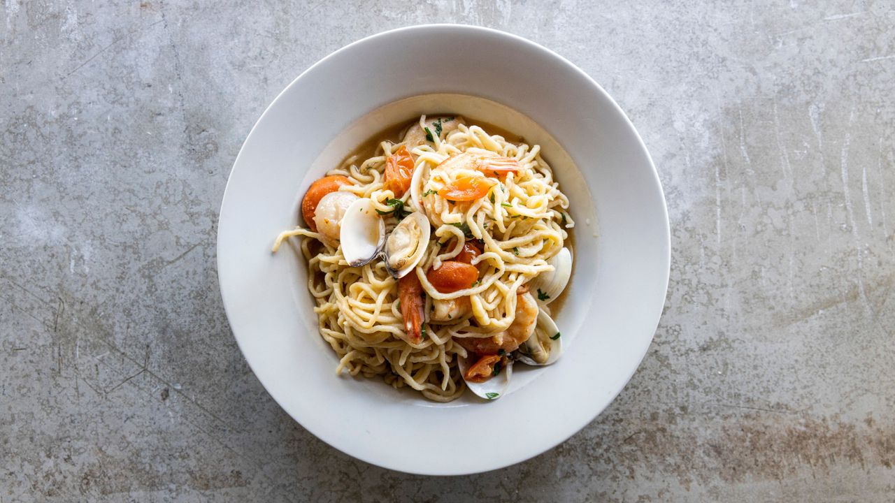 Spaghetti Alla Pescatora