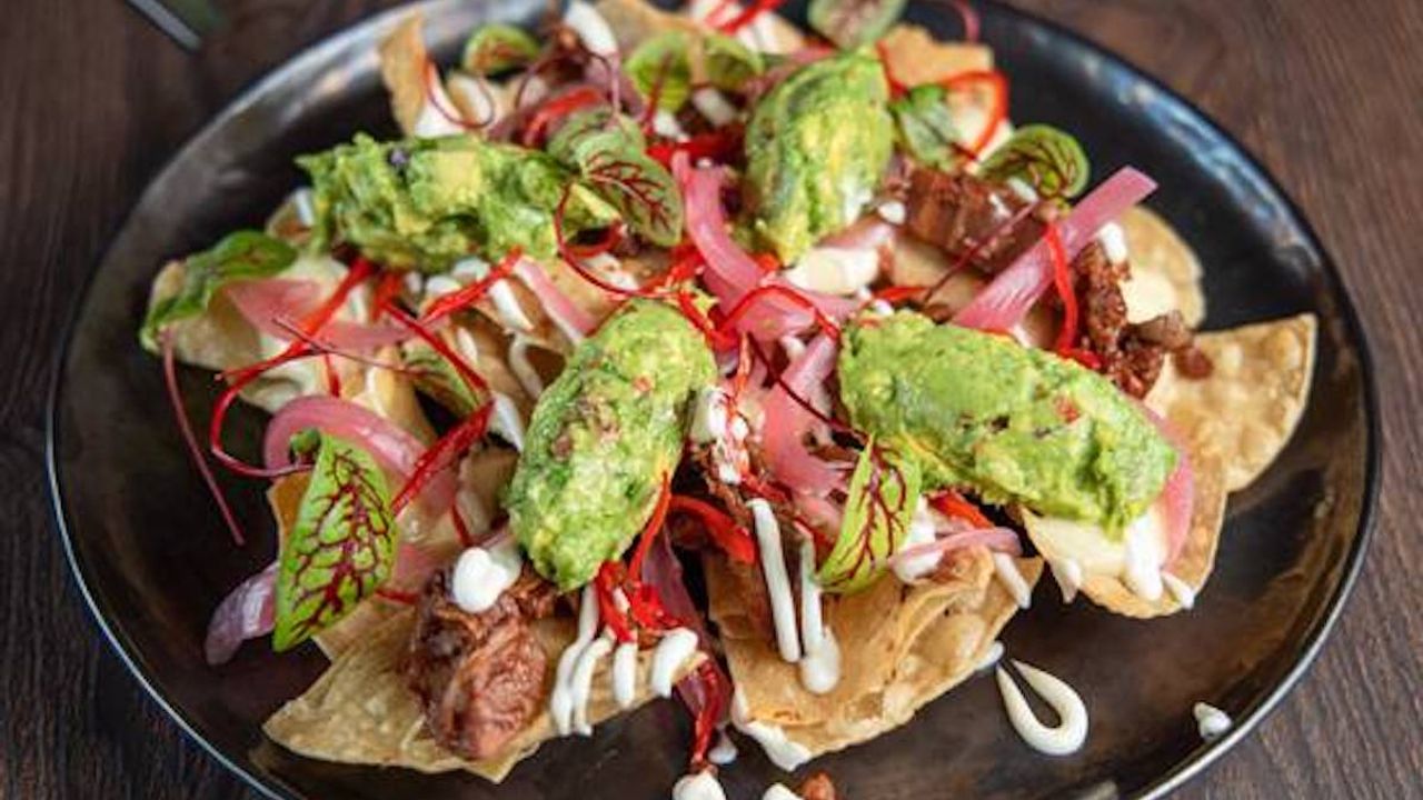 Pulled Jackfruit Nachos