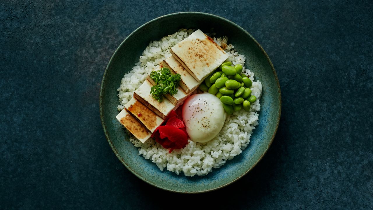 Vegetarian Tofu Rice