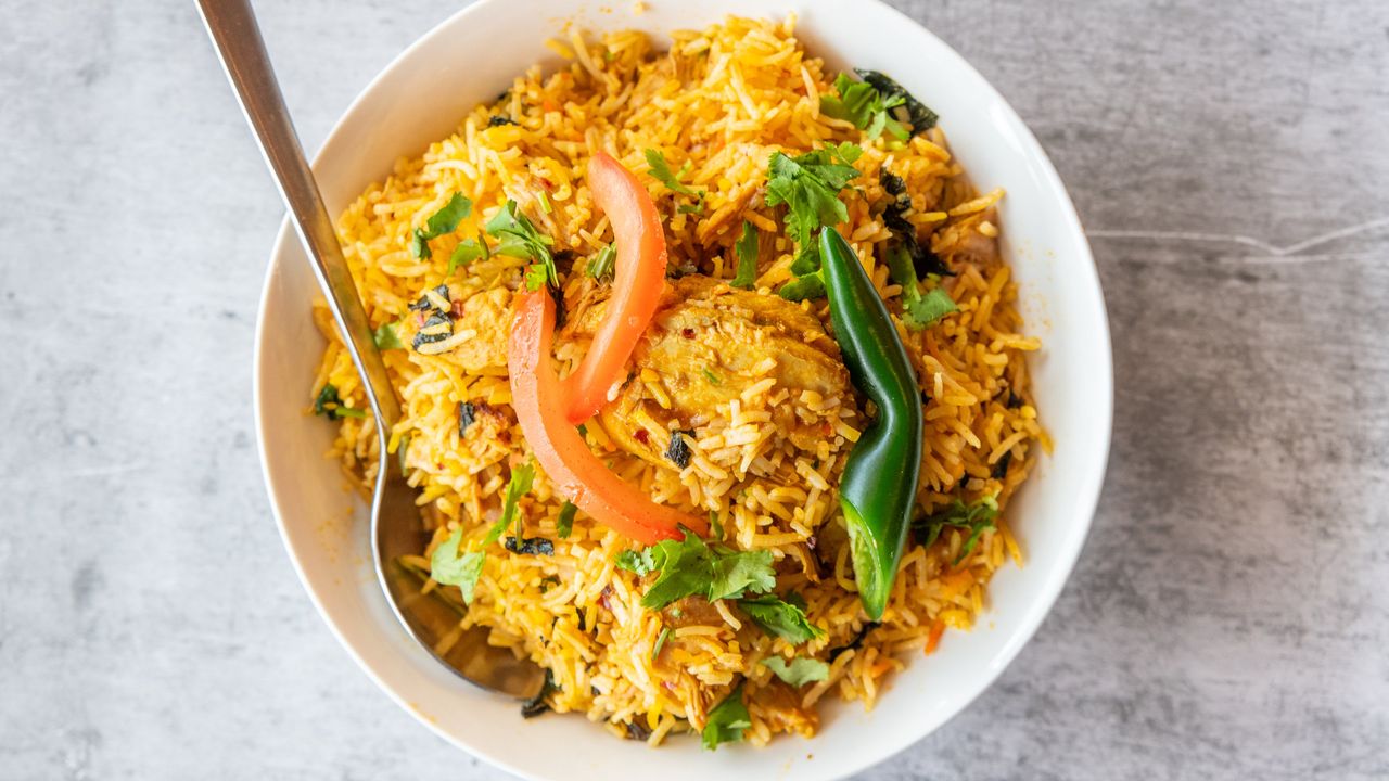 Hyderabadi Chicken Biryani