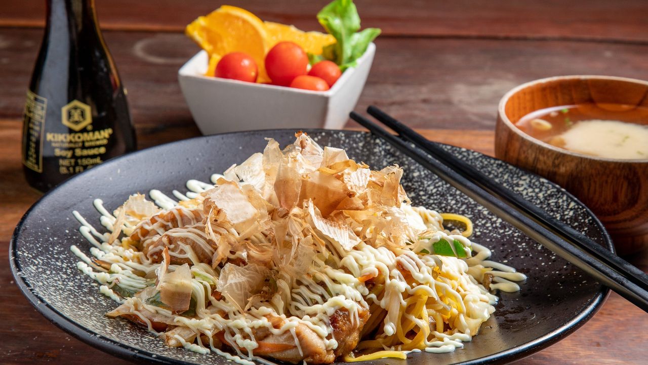 Chicken Yakisoba