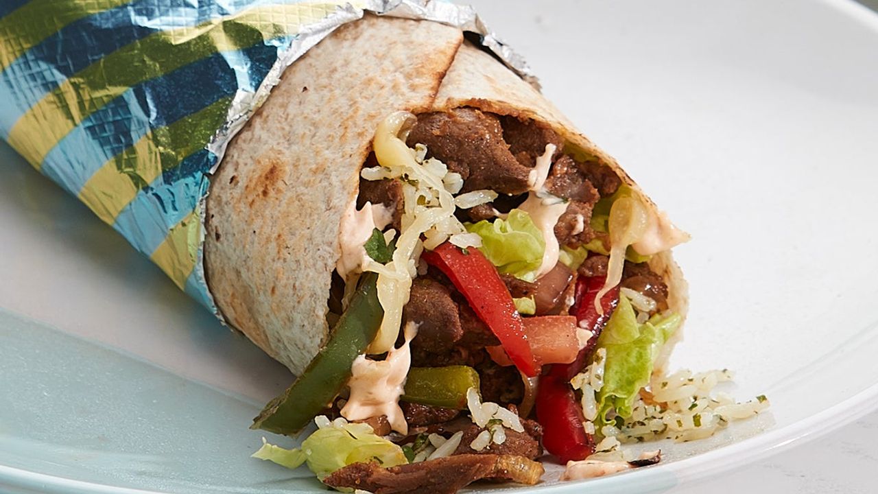 Baja Steak Burrito