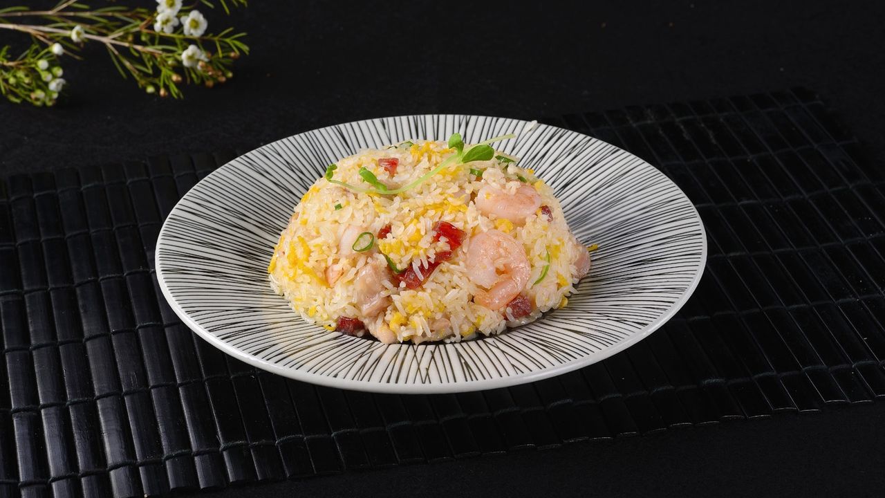 Yang Zhou Fried Rice (BBQ Pork, Shrimp & Chicken)