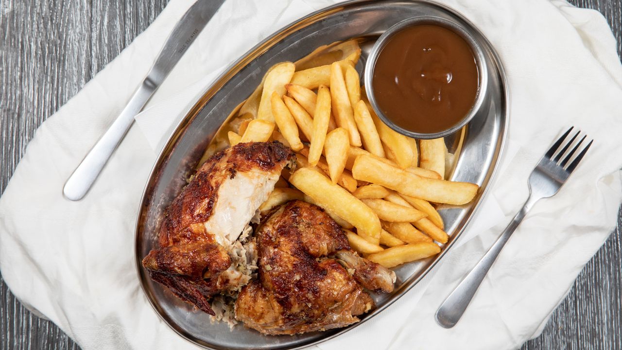 Half Chicken & Chips