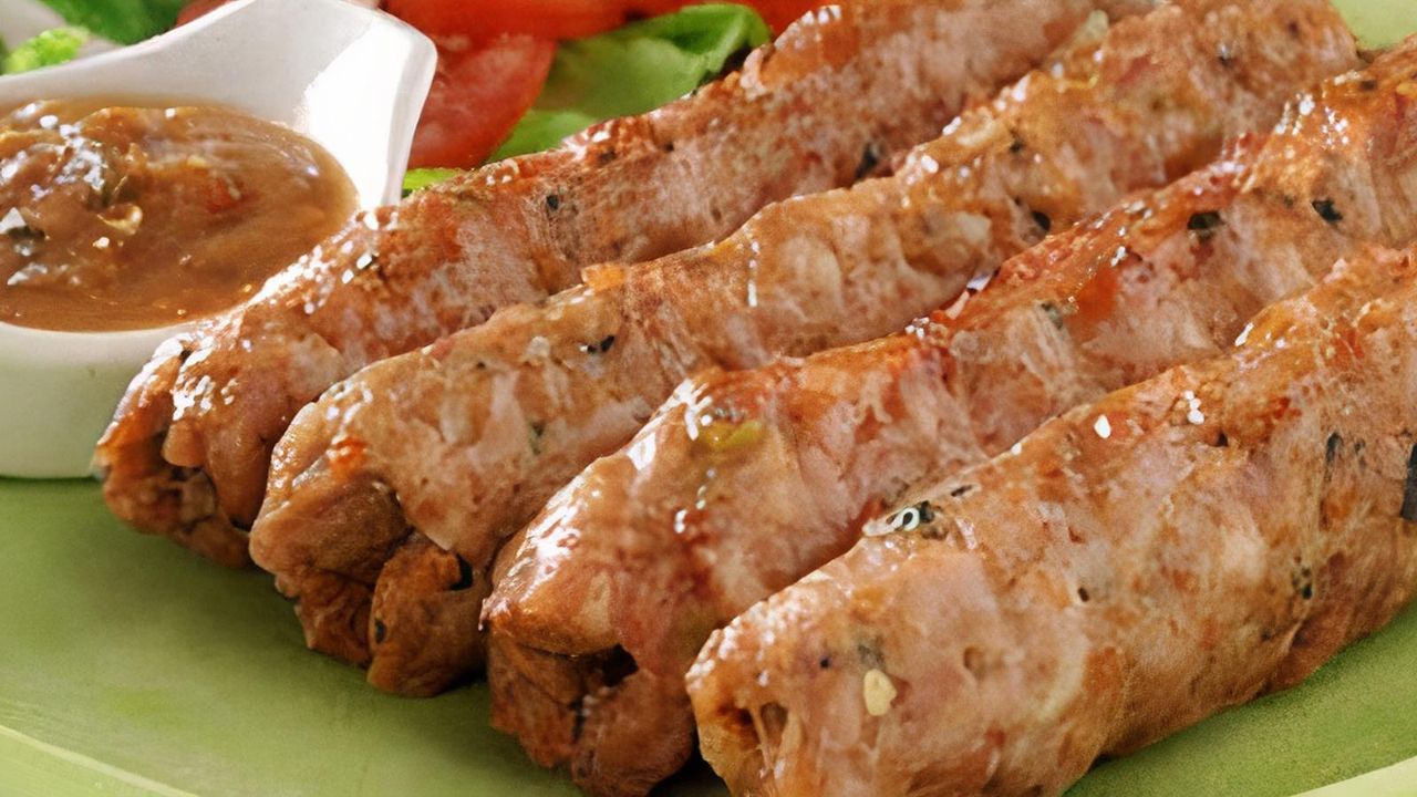 Afghani Lamb Seekh Kabab