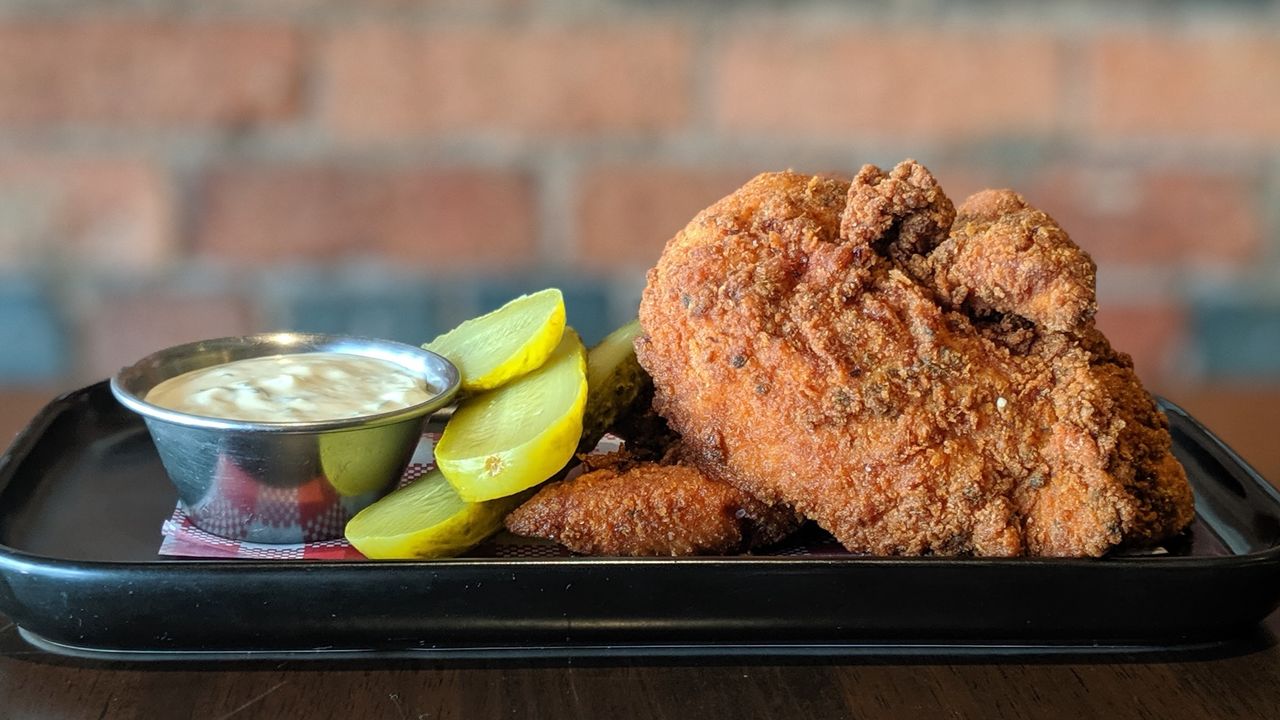 Southern Fried Chicken w/ Carolina Mustard