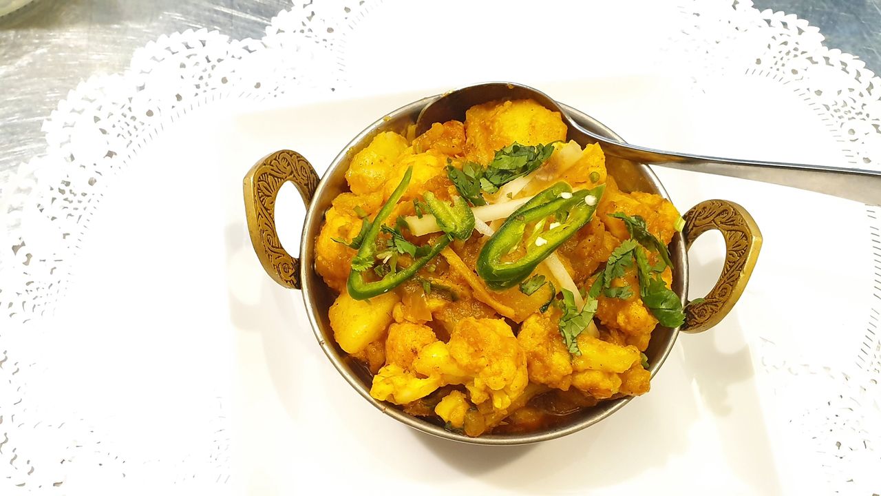 Aloo Gobhi (Potatoes and Cauliflower)