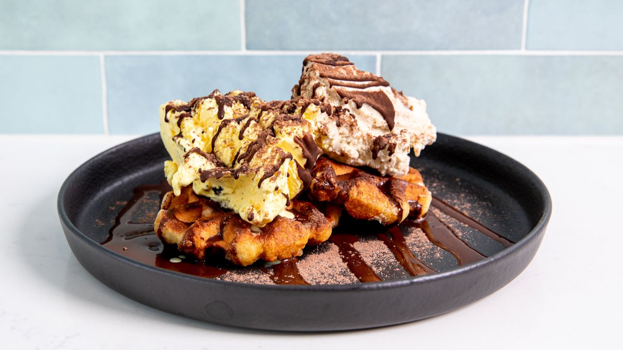 Two Beliguim Waffles