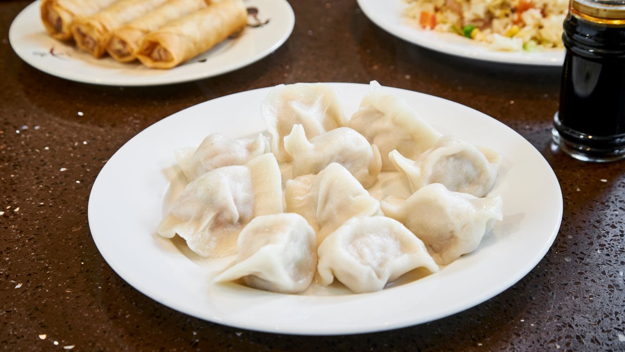 Steamed Chicken & Prawn Dumplings (10pcs)