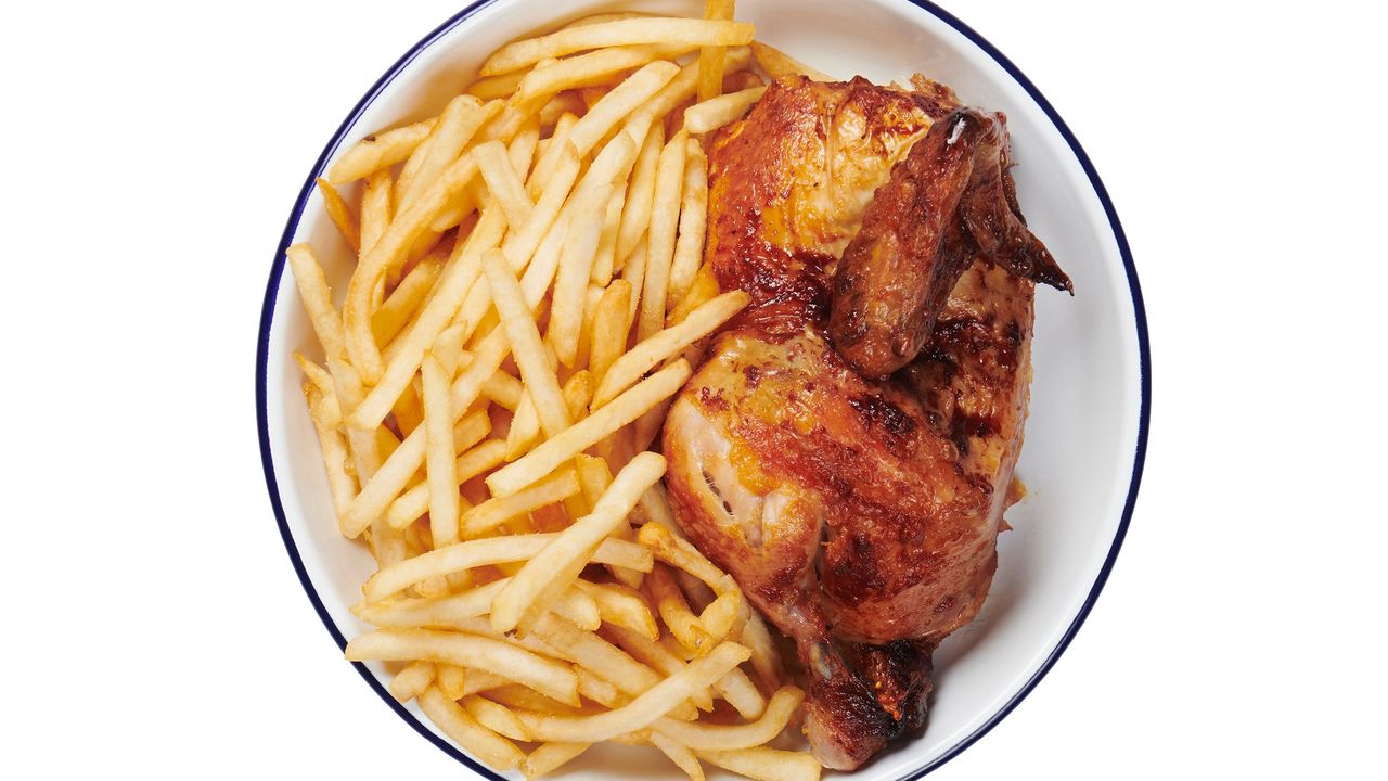 1/2 Chicken   Chips