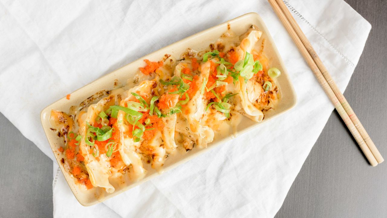 Cheesy Gyoza (5)