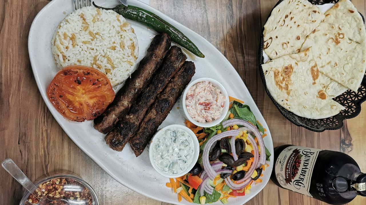 Adana Kebab Platter