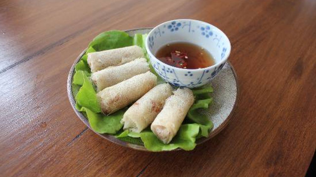 Hanoi Style Fried Vegetable Spring Rolls (VG)